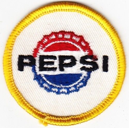 Patch Publicitaire Pepsi Vintage - Grand Format - À Coudre - Années 80/90 ?