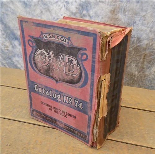 1929 Hibbard Spencer Bartlett Hardware OVB Our Very Best Catalog No 74 Vintage