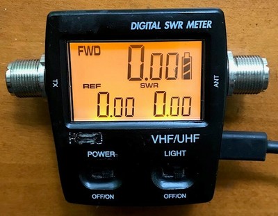 Digital SWR/Wattmeter, VHF/UHF, 125-525 MHz, 120W . Buy it now for 50.0