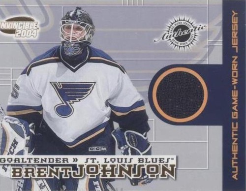 2003-04 Pacific Invincible - Brent Johnson #25
