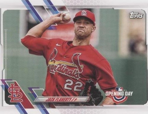 2021 Topps Opening Day - Jack Flaherty #135