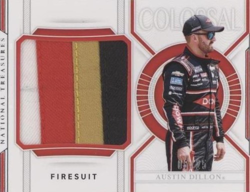 2021 Panini National Treasures - Austin Dillon #C-AD