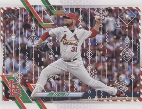 2021 Topps Holiday #HW94 Jon Lester CARDIANLS | eBay