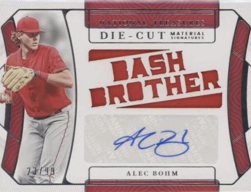 2022 Panini National Treasures - Alec Bohm #DCMS-AB