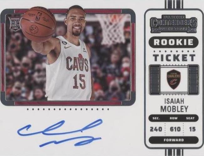 2022-23 Panini Contenders - Isaiah Mobley #126