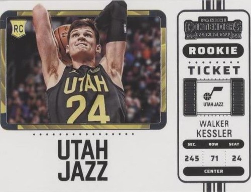 2022-23 Panini Contenders - Walker Kessler #134