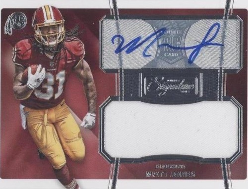 2015 Panini Donruss Signature Series Matt Jones #480