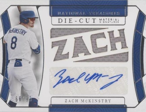 2022 Panini National Treasures - Zach McKinstry #DCMS-ZM
