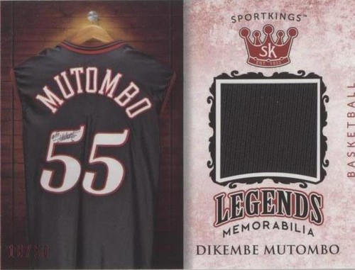 2018 Sage Sportkings - Dikembe Mutombo #LSM-11