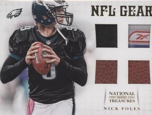 2012 Panini National Treasures Nick Foles #19
