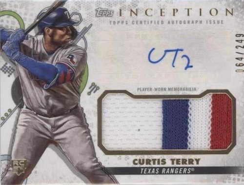 2022 Topps Inception - Curtis Terry #IAP-CT