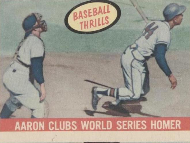 1959 Topps - Hank Aaron #467