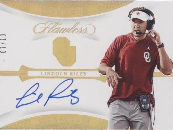 2020 Panini Flawless Collegiate Lincoln Riley #19