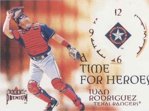 2001 Fleer Premium - Ivan Rodriguez #15 TH