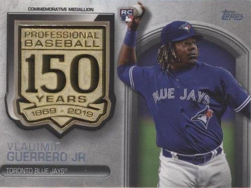 2019 Topps Update #US1 VLADIMIR GUERRERO JR. Throwing MLB RC