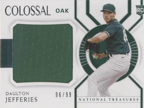 2021 Panini National Treasures - Daulton Jefferies #CM-DJ