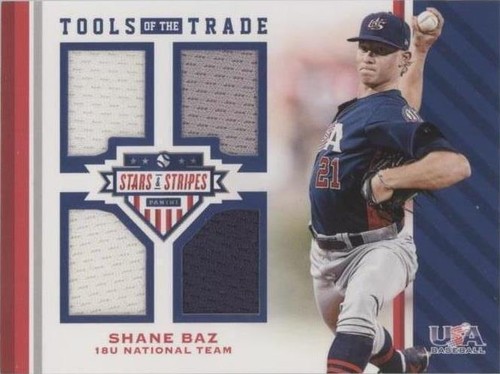 2017 Panini USA Baseball Stars & Stripes - Shane Baz #33