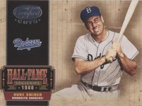 2004 Leaf Certified Cuts - Duke Snider #HOF-4