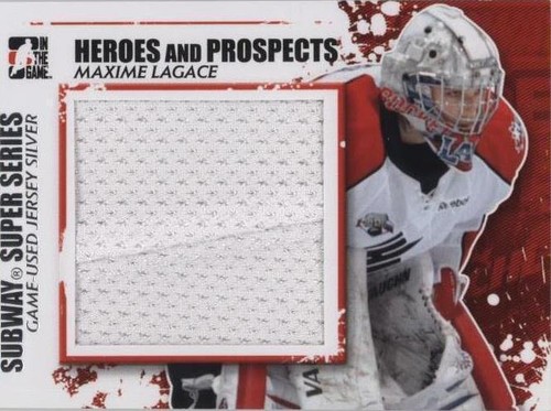 2011-12 In the Game Heroes and Prospects - Maxime Lagace #SSM-12
