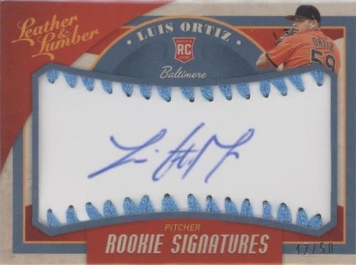 2019 Panini Leather & Lumber - Luis Ortiz #147