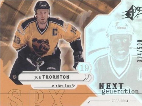 2003-04 SPx - Joe Thornton #159