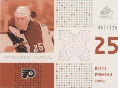 2002-03 SP Game Used - Keith Primeau #AF-KP