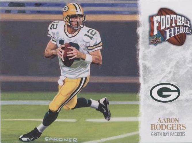 2009 Upper Deck Football Heroes Aaron Rodgers #415