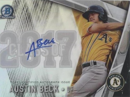 2017 Bowman Draft - Austin Beck #C17A-AB