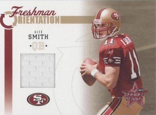 2005 Leaf Rookies & Stars Alex Smith #FO-2