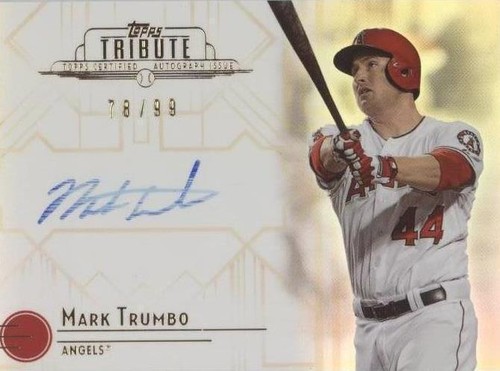 2014 Topps Tribute - Mark Trumbo #TA-MT