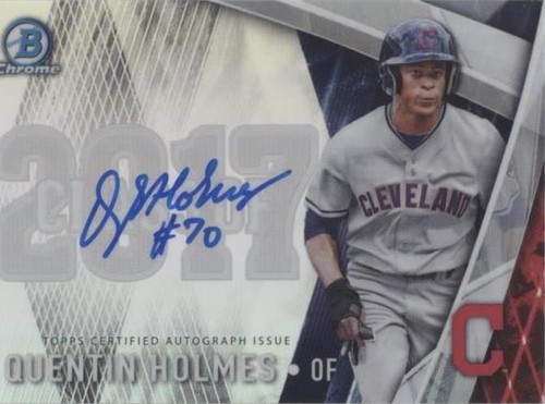 2017 Bowman Draft - Quentin Holmes #C17A-QH