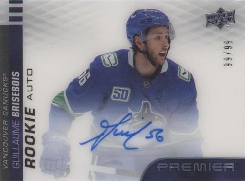 2019-20 Upper Deck Premier - Guillaume Brisebois #AR-GB