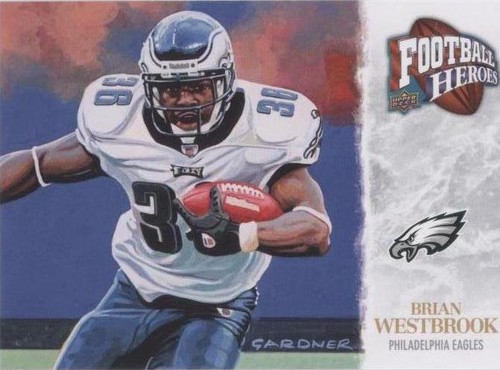 2009 Upper Deck Football Heroes Brian Westbrook #411