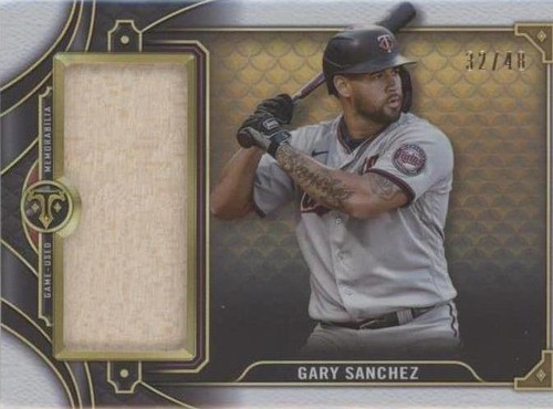 2022 Topps Triple Threads - Gary Sanchez #SJR2-GSA1