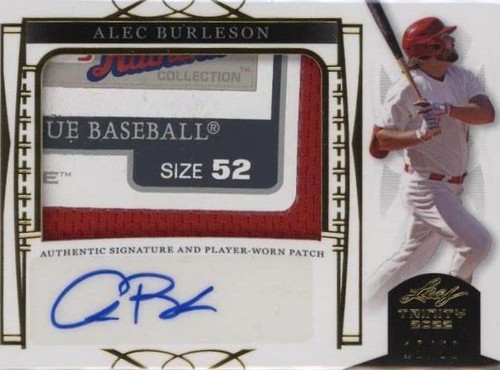 2022 Leaf Trinity - Alec Burleson #PA-AB1