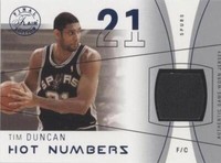 2003-04 Flair Final Edition - Tim Duncan #HN-TD