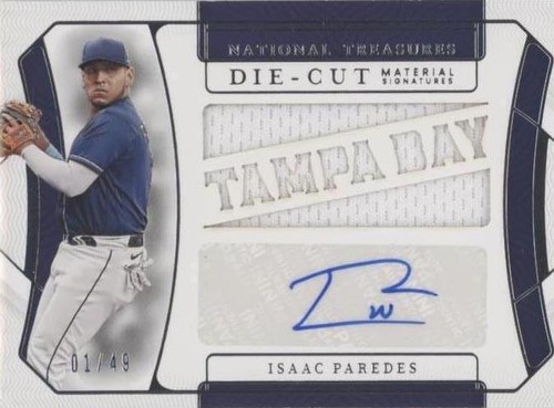 2022 Panini National Treasures - Isaac Paredes #DCMS-IP