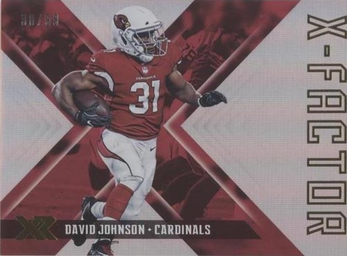 2018 Panini XR David Johnson #XF13