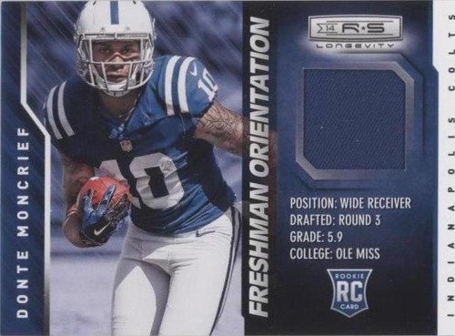 2014 Panini Rookies & Stars Donte Moncrief #FO-DM