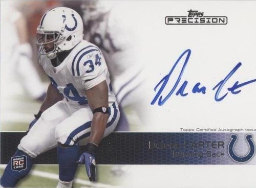 2011 Topps Precision Delone Carter #123