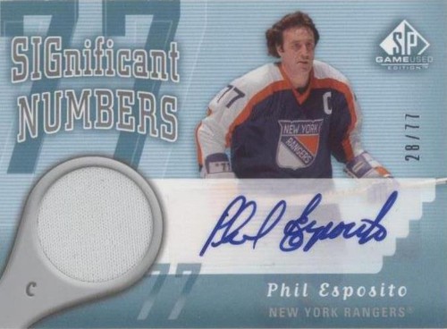 2005-06 SP Game Used Edition - Phil Esposito #SN-PE