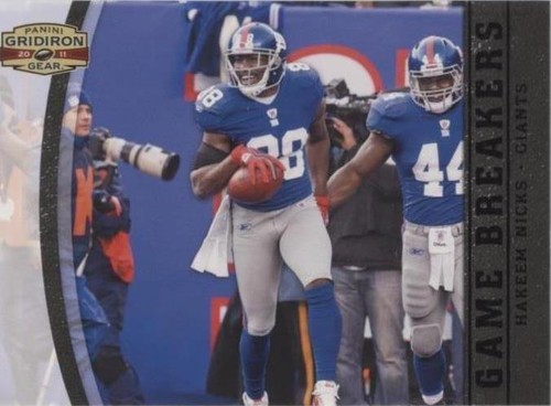 2011 Panini Gridiron Gear Hakeem Nicks #11