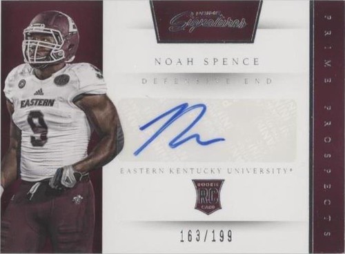 2016 Panini Prime Signatures Noah Spence #245