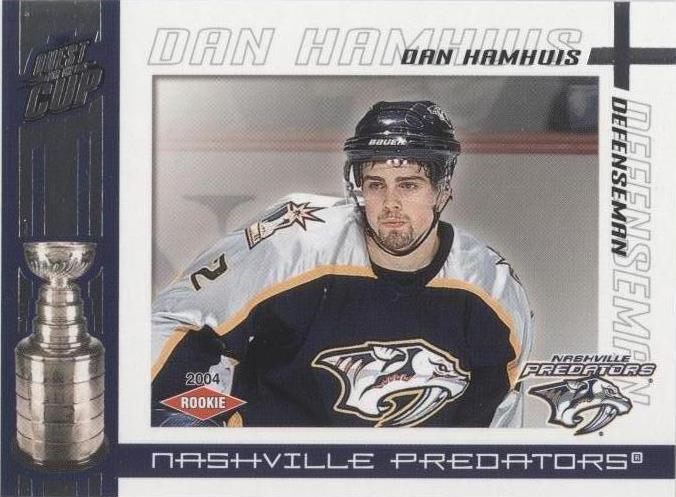 2003-04 Pacific Quest for the Cup - Dan Hamhuis #122