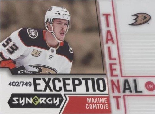 2018-19 Upper Deck Synergy - Maxime Comtois #ET-2