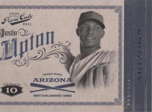 2011 Playoff Prime Cuts - Justin Upton #25