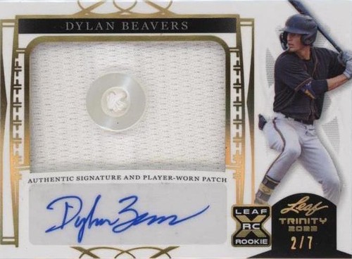 2022 Leaf Trinity - Dylan Beavers #PA-DB1