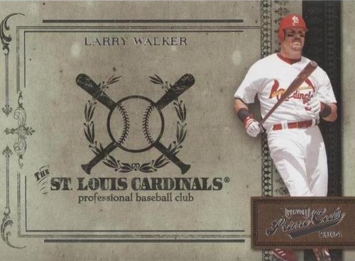 2004 Playoff Prime Cuts II - Larry Walker #41