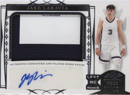 2022-23 Leaf Trinity - Jake LaRavia #PA-JL1