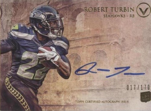 2012 Topps Valor Robert Turbin #VA-RTU